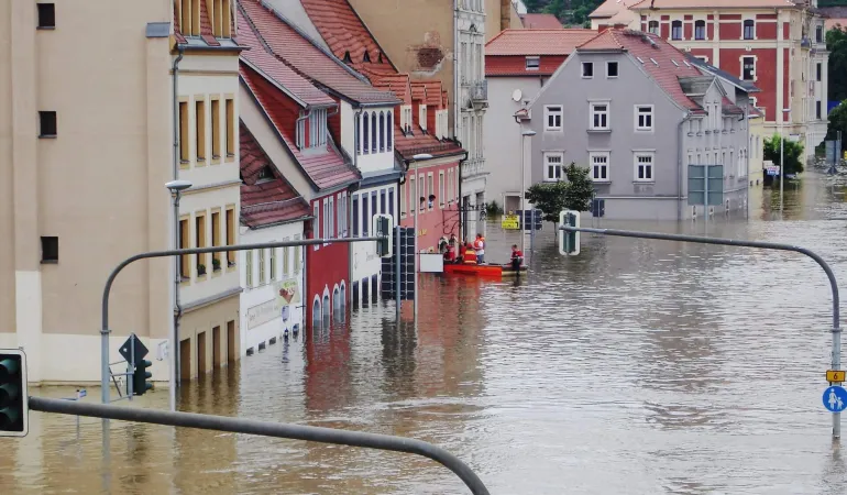 Hochwasser - Katastrophenwarnung per Handy